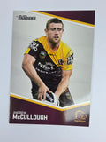 NRL 2014 Traders Base Card #8 Andrew McCullough Brisbane Broncos
