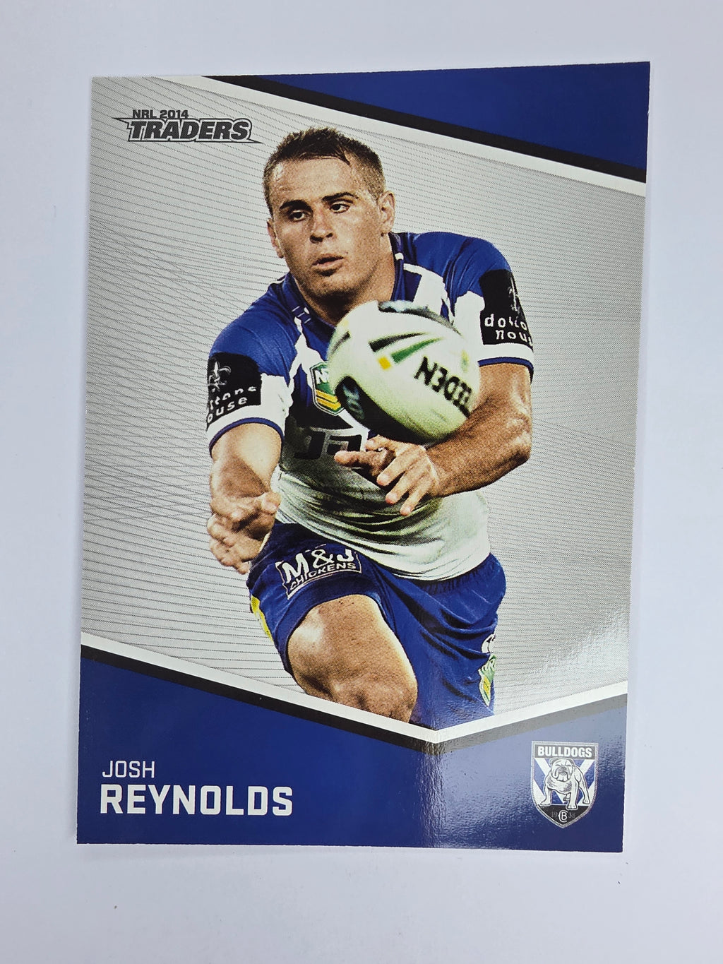 NRL 2014 Traders Base Card #20 Josh Reynolds Canterbury Bankstown Bulldogs