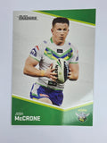 NRL 2014 Traders Base Card #27 Josh McCrone Canberra Raiders