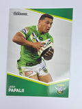 NRL 2014 Traders Base Card #29 Josh Papalii Canberra Raiders
