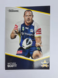 NRL 2014 Traders Base Card #34 Matthew Scott North Queensland Cowboys