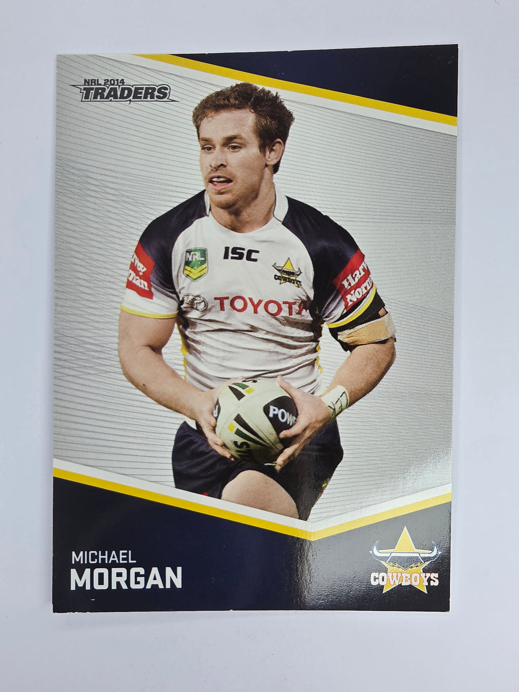 NRL 2014 Traders Base Card #40 Michael Morgan North Queensland Cowboys