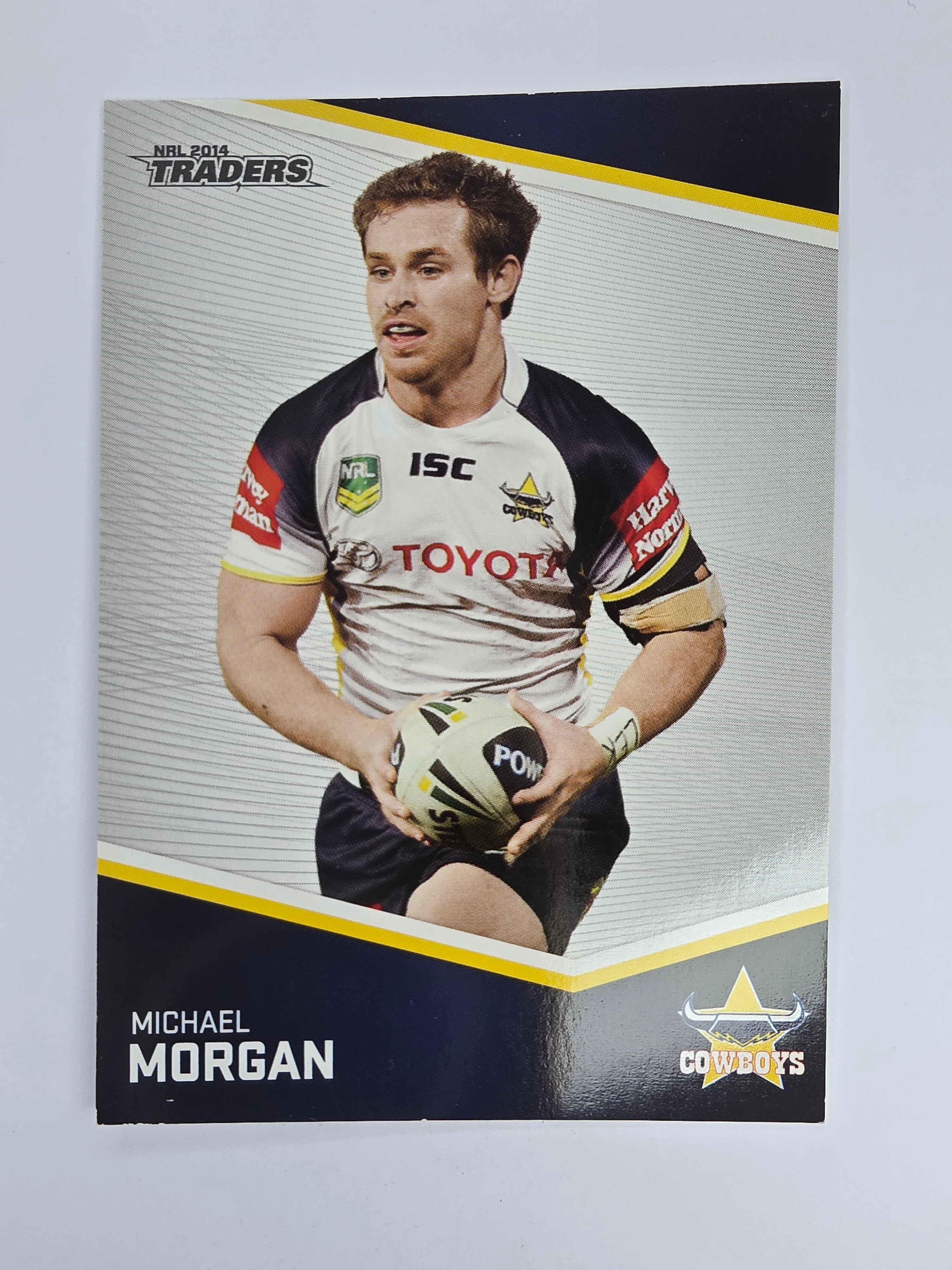 NRL 2014 Traders Base Card #40 Michael Morgan North Queensland Cowboys