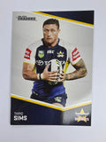 NRL 2014 Traders Base Card #42 Tariq Sims North Queensland Cowboys