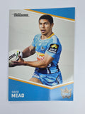NRL 2014 Traders Base Card #52 David Mead Gold Coast Titans