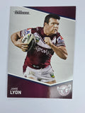 NRL 2014 Traders Base Card #57 Jamie Lyon Manly Warringah Sea Eagles
