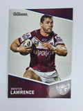 NRL 2014 Traders Base Card #62 Brenton Lawrence Manly Warringah Sea Eagles
