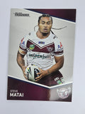 NRL 2014 Traders Base Card #63 Steve Matai Manly Warringah Sea Eagles