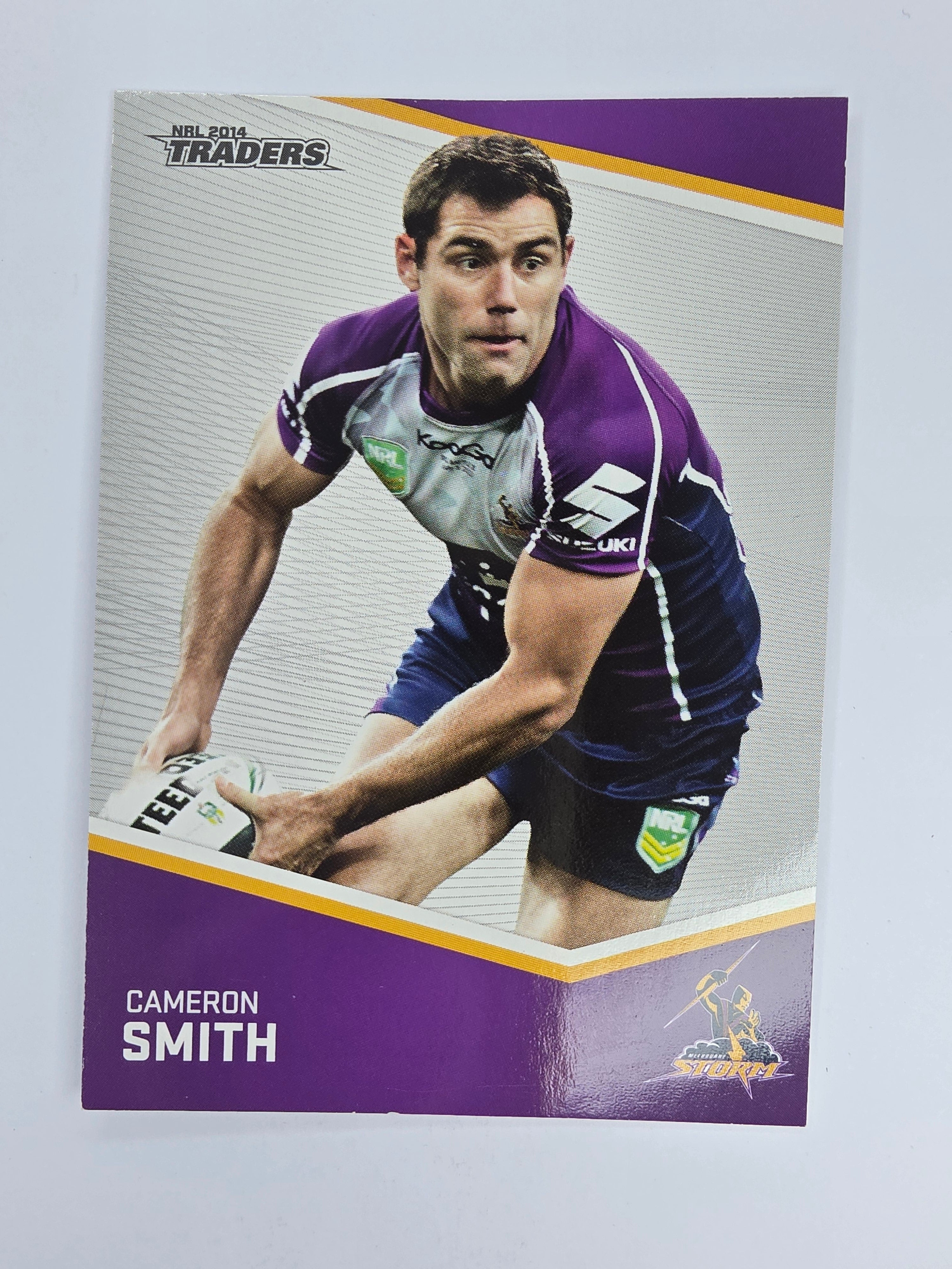 NRL 2014 Traders Base Card #67 Cameron Smith Melbourne Storm