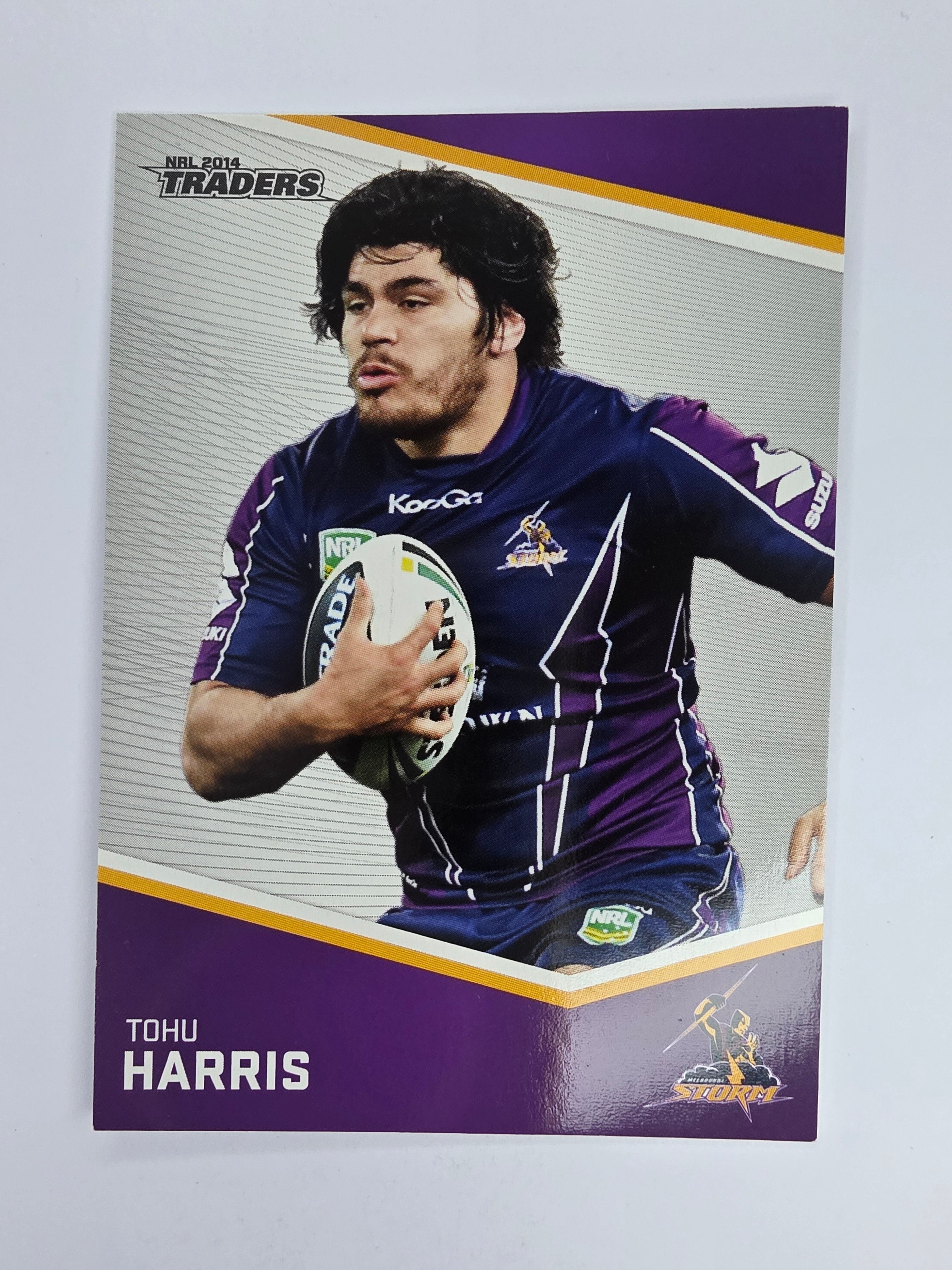NRL 2014 Traders Base Card #73 Tohu Harris Melbourne Storm