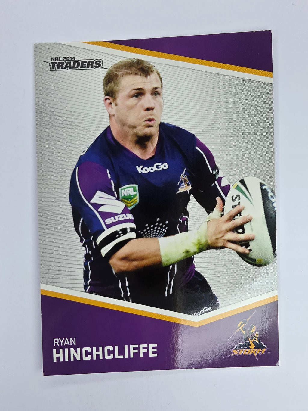 NRL 2014 Traders Base Card #74 Ryan Hinchcliffe Melbourne Storm