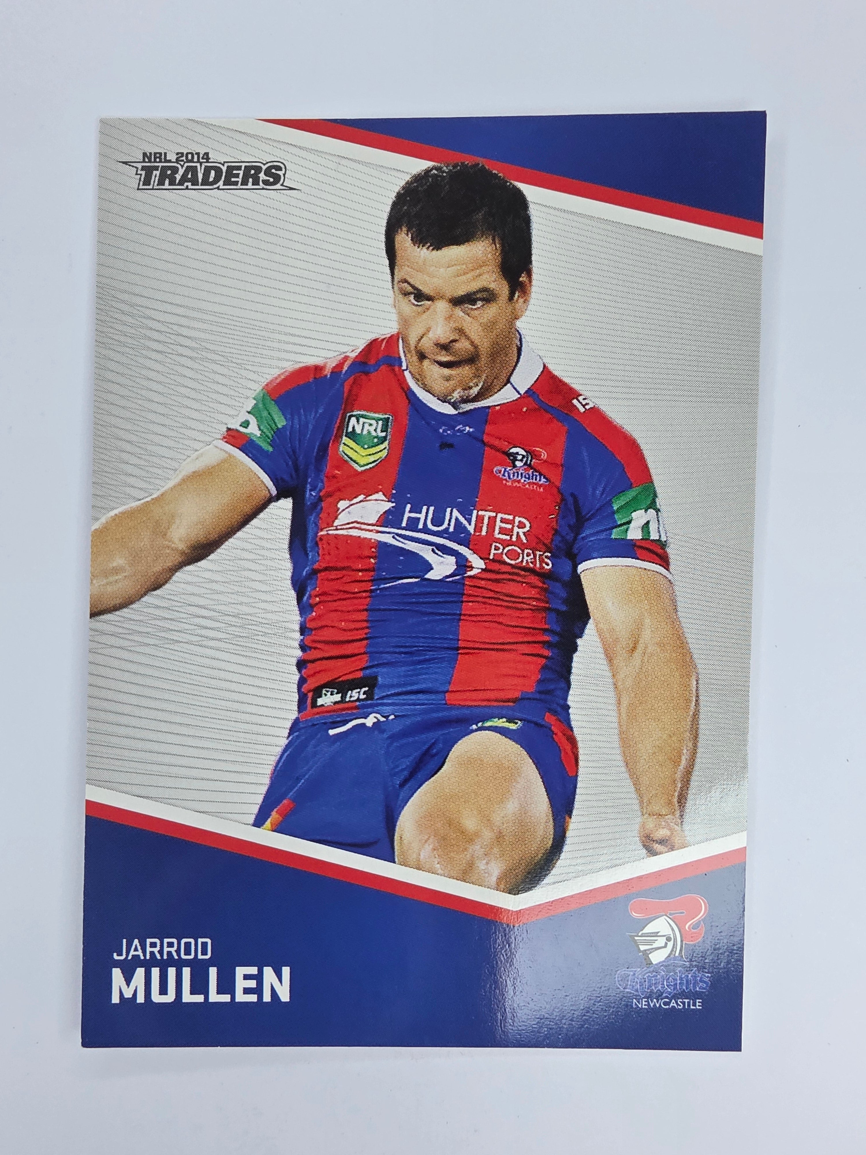 NRL 2014 Traders Base Card #85 Jarrod Mullen Newcastle Knights