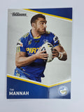 NRL 2014 Traders Base Card #93 Tim Mannah Parramatta Eels