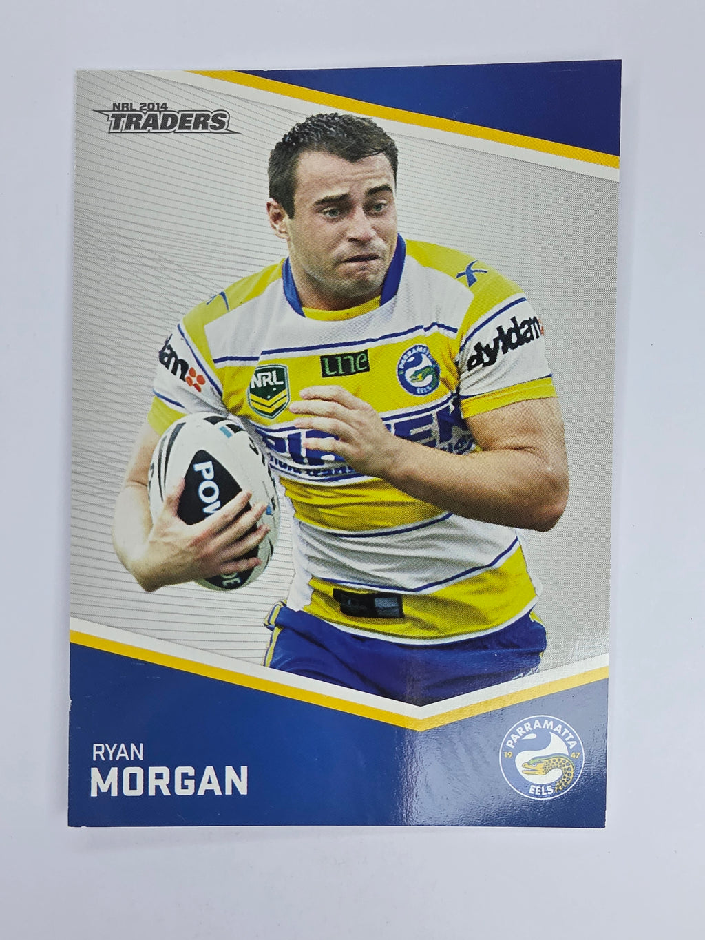 NRL 2014 Traders Base Card #95 Ryan Morgan Parramatta Eels