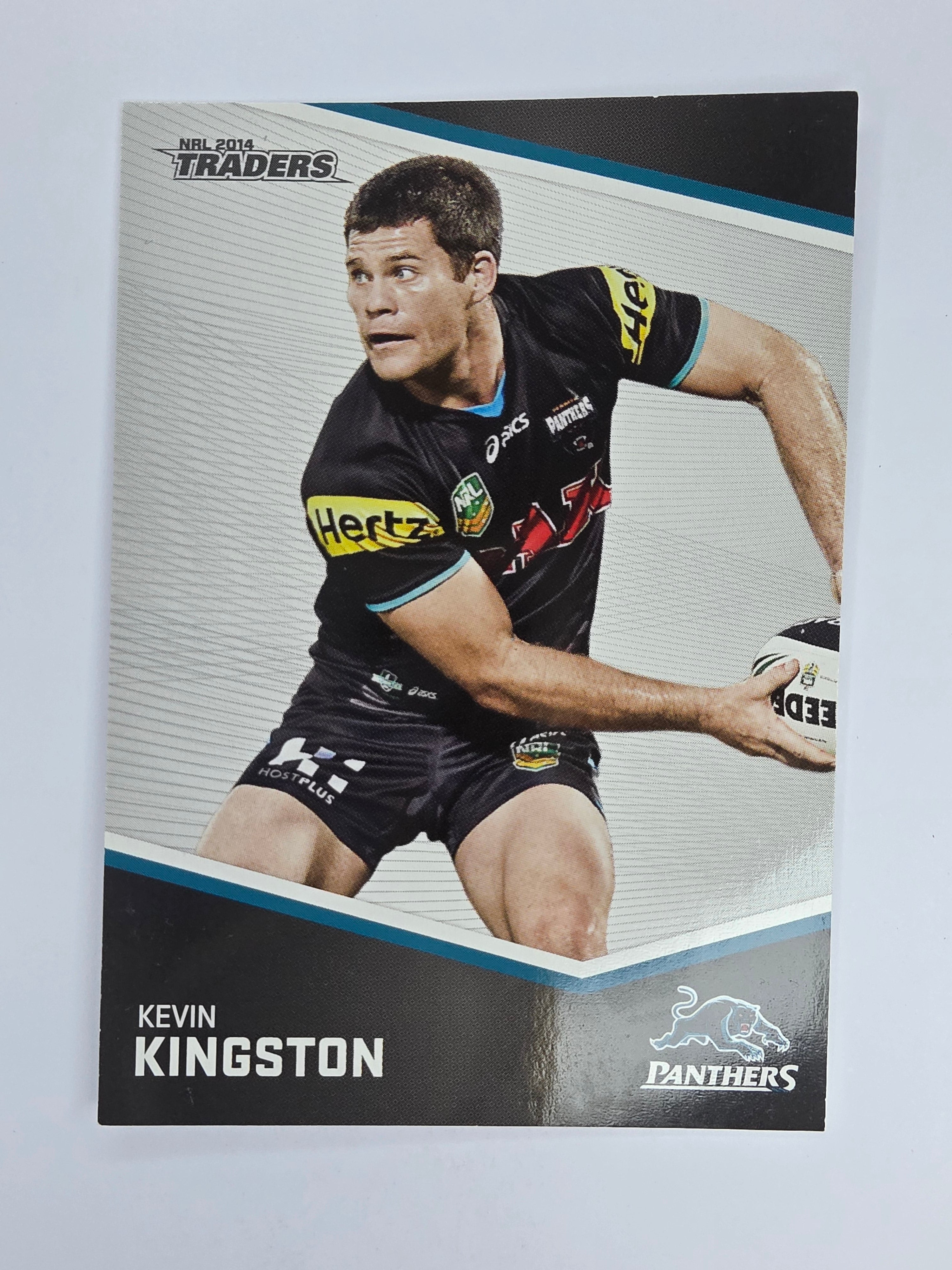 NRL 2014 Traders Base Card #100 Kevin Kingston Penrith Panthers