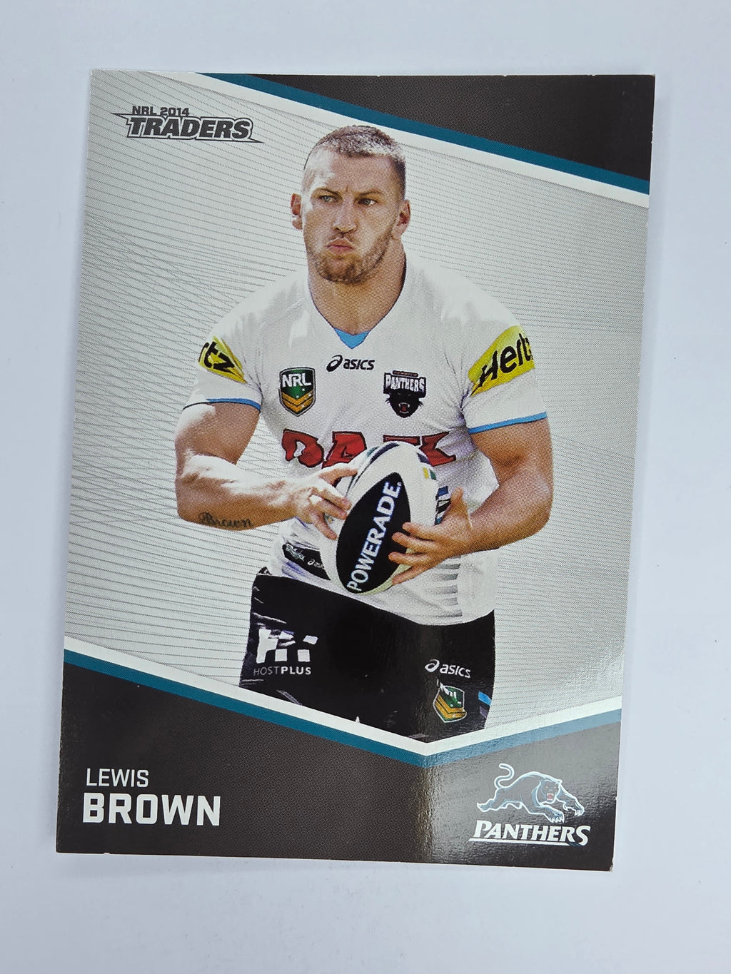 NRL 2014 Traders Base Card #101 Lewis Brown Penrith Panthers