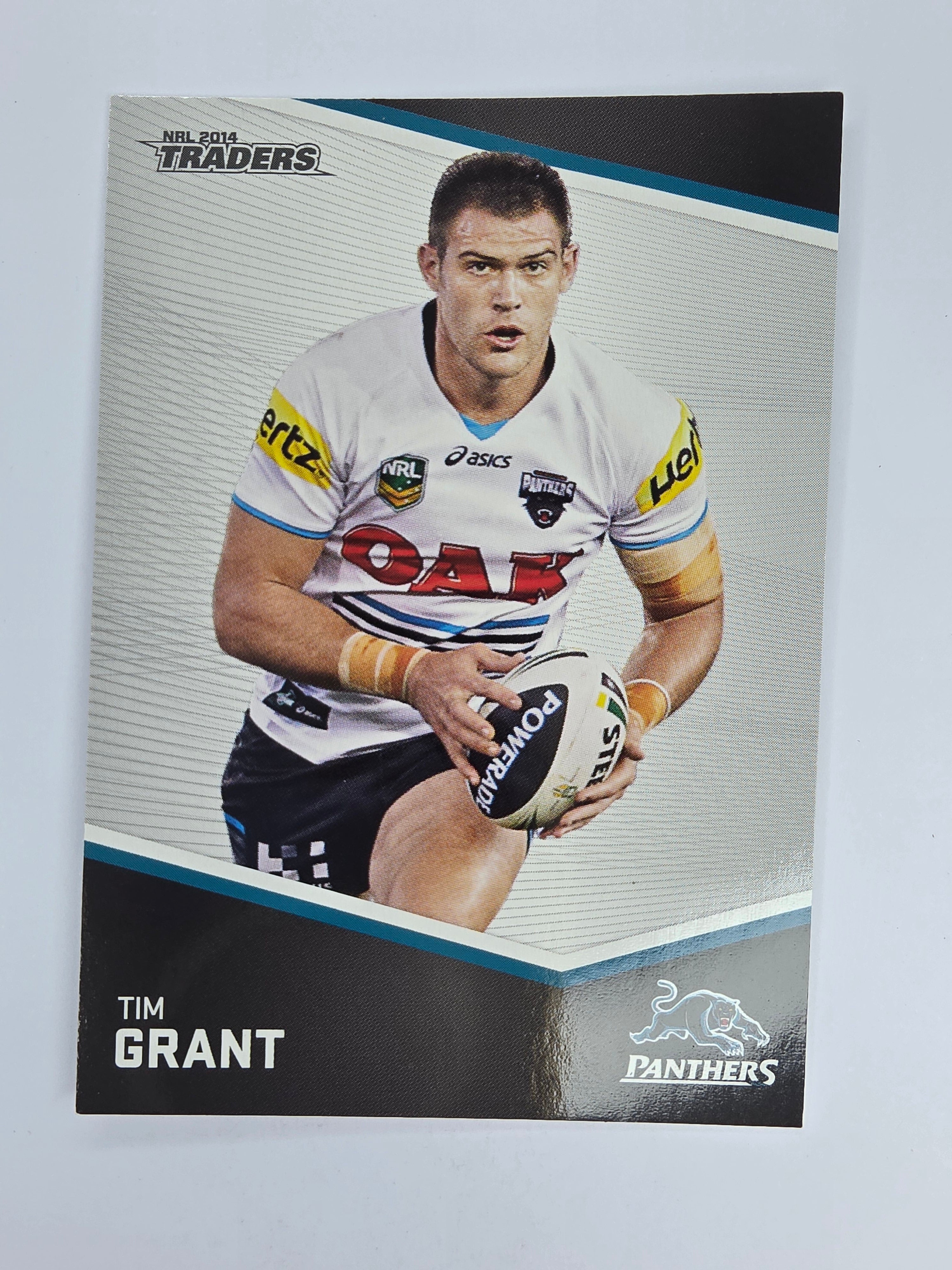 NRL 2014 Traders Base Card #103 Tim Grant Penrith Panthers