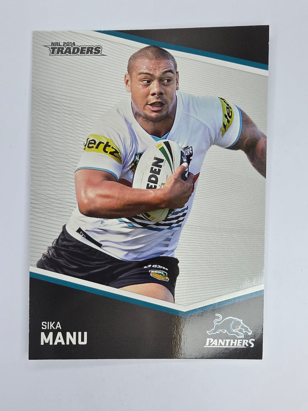 NRL 2014 Traders Base Card #105 Sika Manu Penrith Panthers