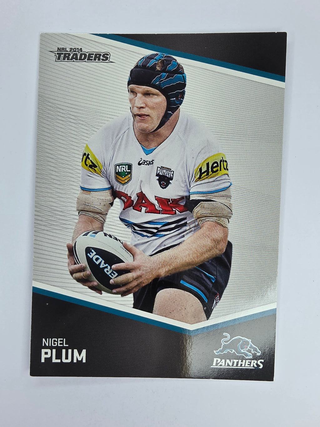 NRL 2014 Traders Base Card #107 Nigel Plum Penrith Panthers