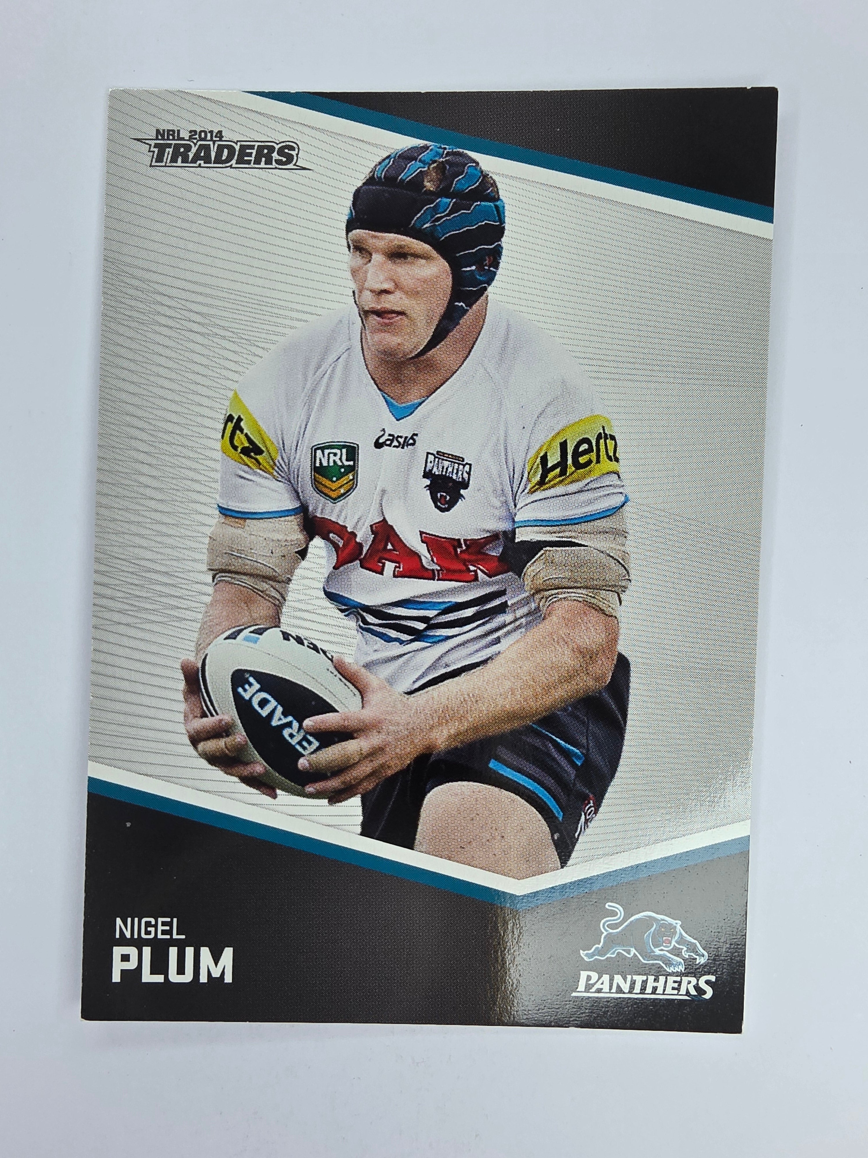 NRL 2014 Traders Base Card #107 Nigel Plum Penrith Panthers