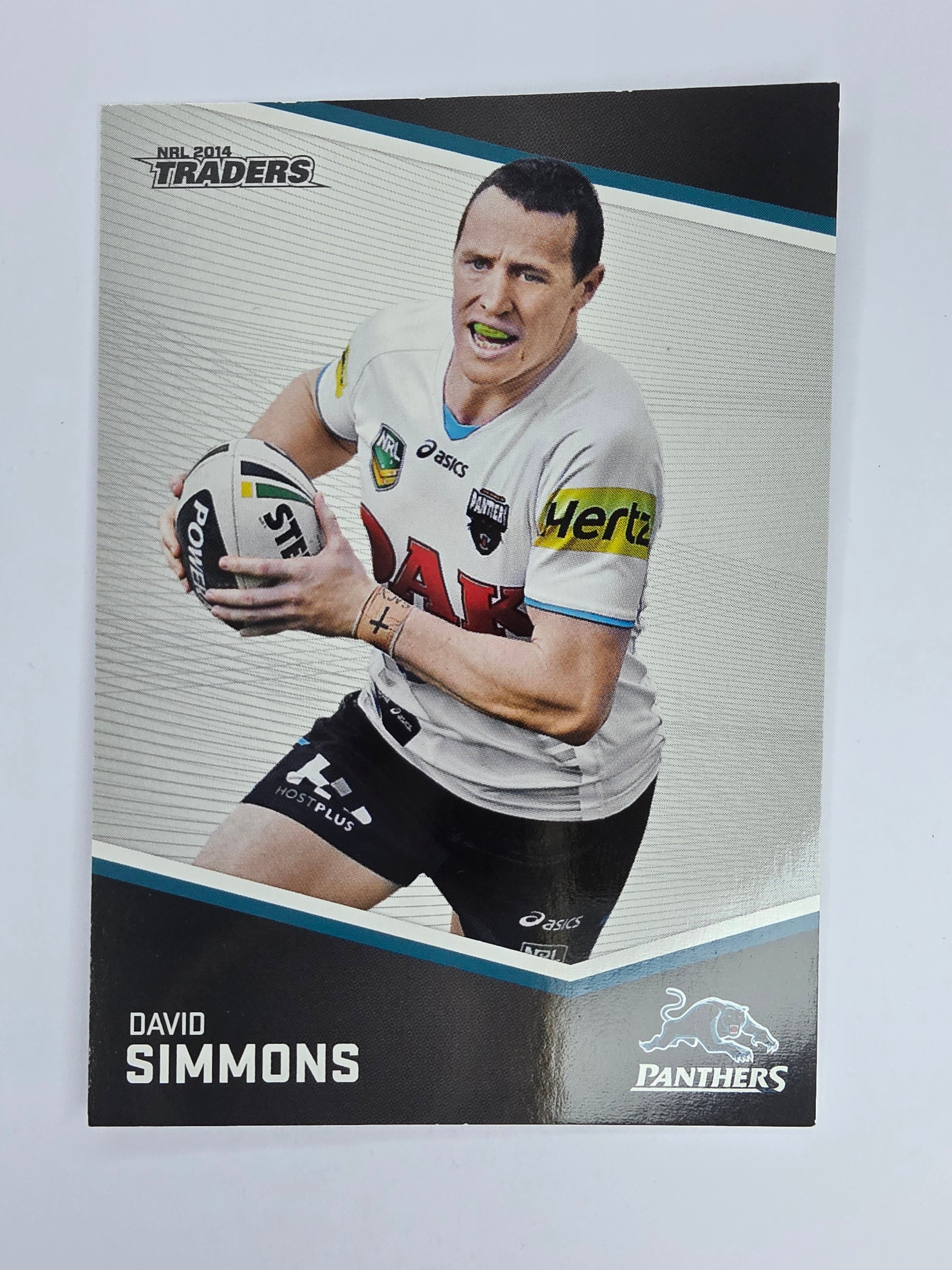 NRL 2014 Traders Base Card #110 David Simmons Penrith Panthers