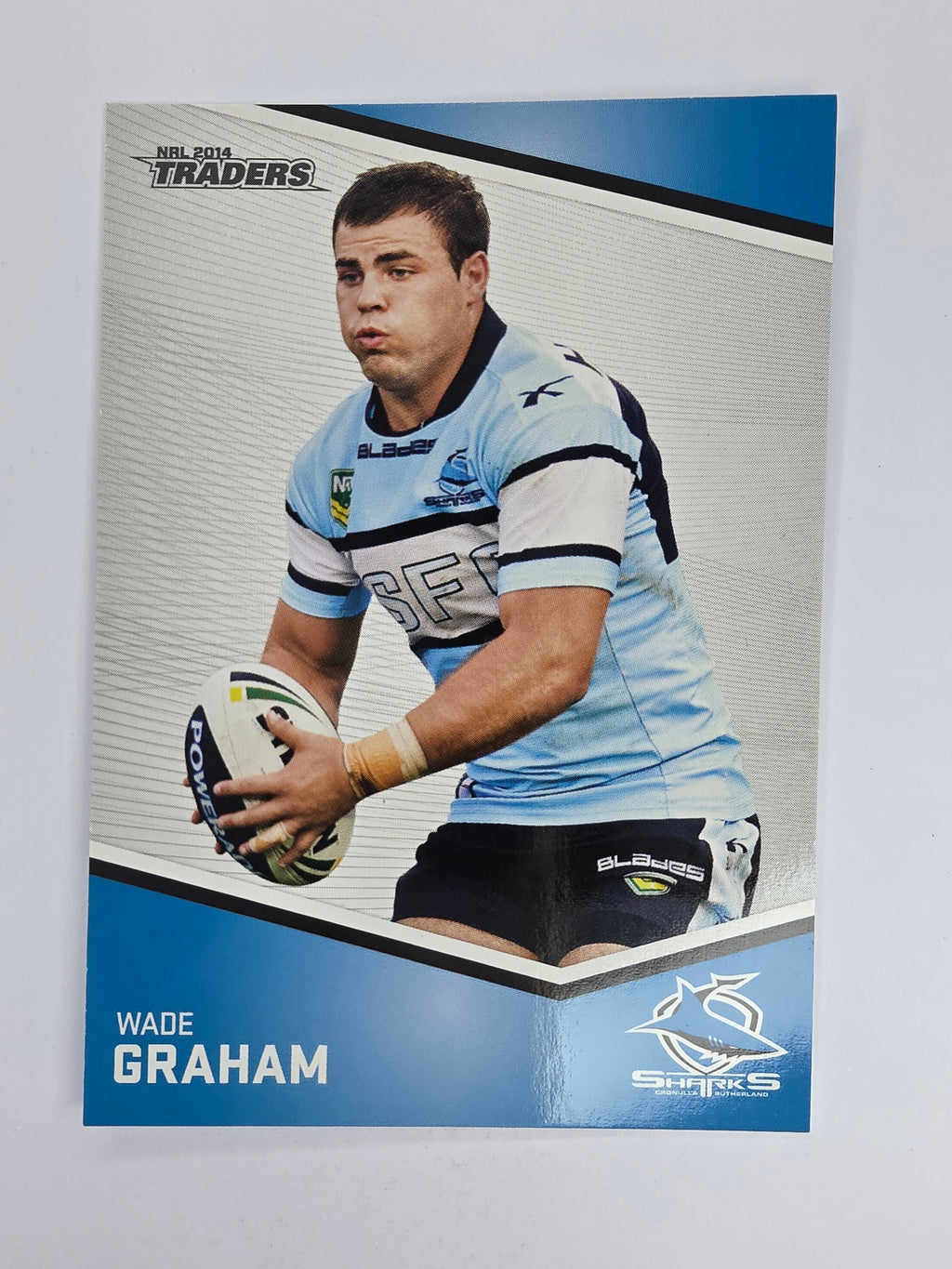 NRL 2014 Traders Base Card #117 Wade Graham Cronulla Sutherland Sharks