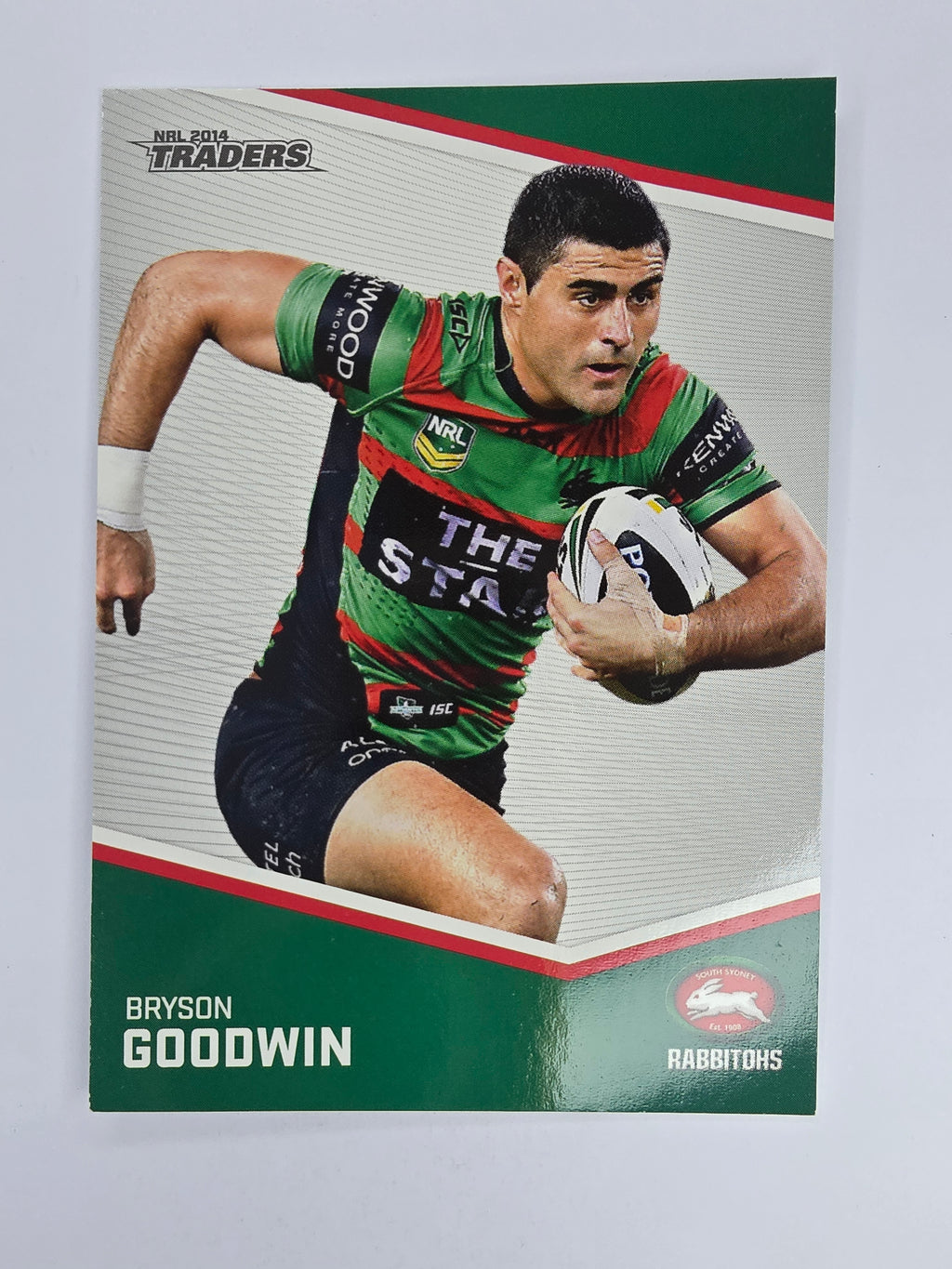 NRL 2014 Traders Base Card #126 Bryson Goodwin South Sydney Rabbitohs