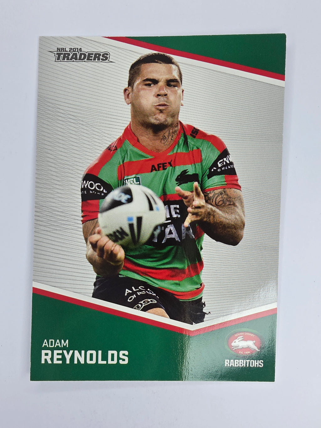 NRL 2014 Traders Base Card #130 Adam Reynolds South Sydney Rabbitohs