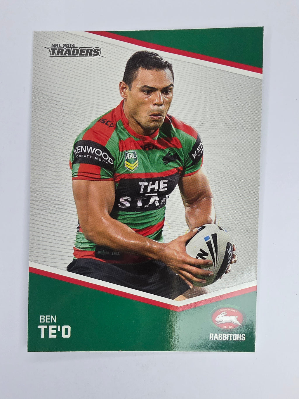 NRL 2014 Traders Base Card #131 Ben Te’o South Sydney Rabbitohs