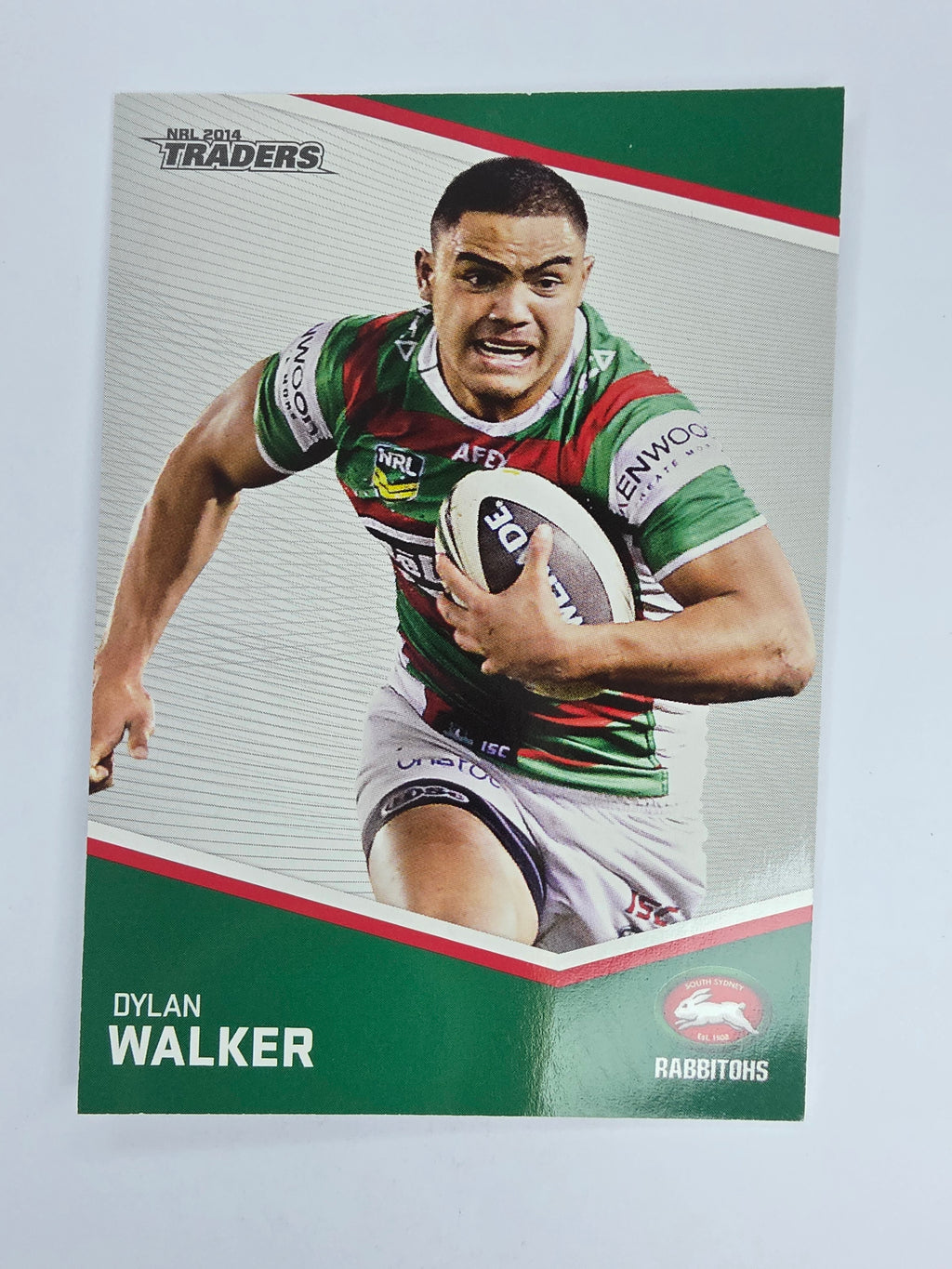 NRL 2014 Traders Base Card #132 Dylan Walker South Sydney Rabbitohs
