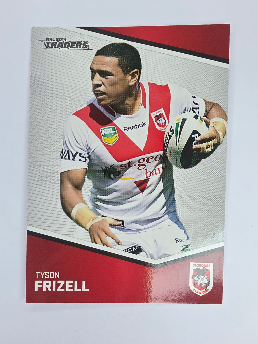 NRL 2014 Traders Base Card #138 Tyson Frizell St George Illawarra Dragons