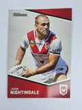 NRL 2014 Traders Base Card #142 Jason Nightingale St George Illawarra Dragons