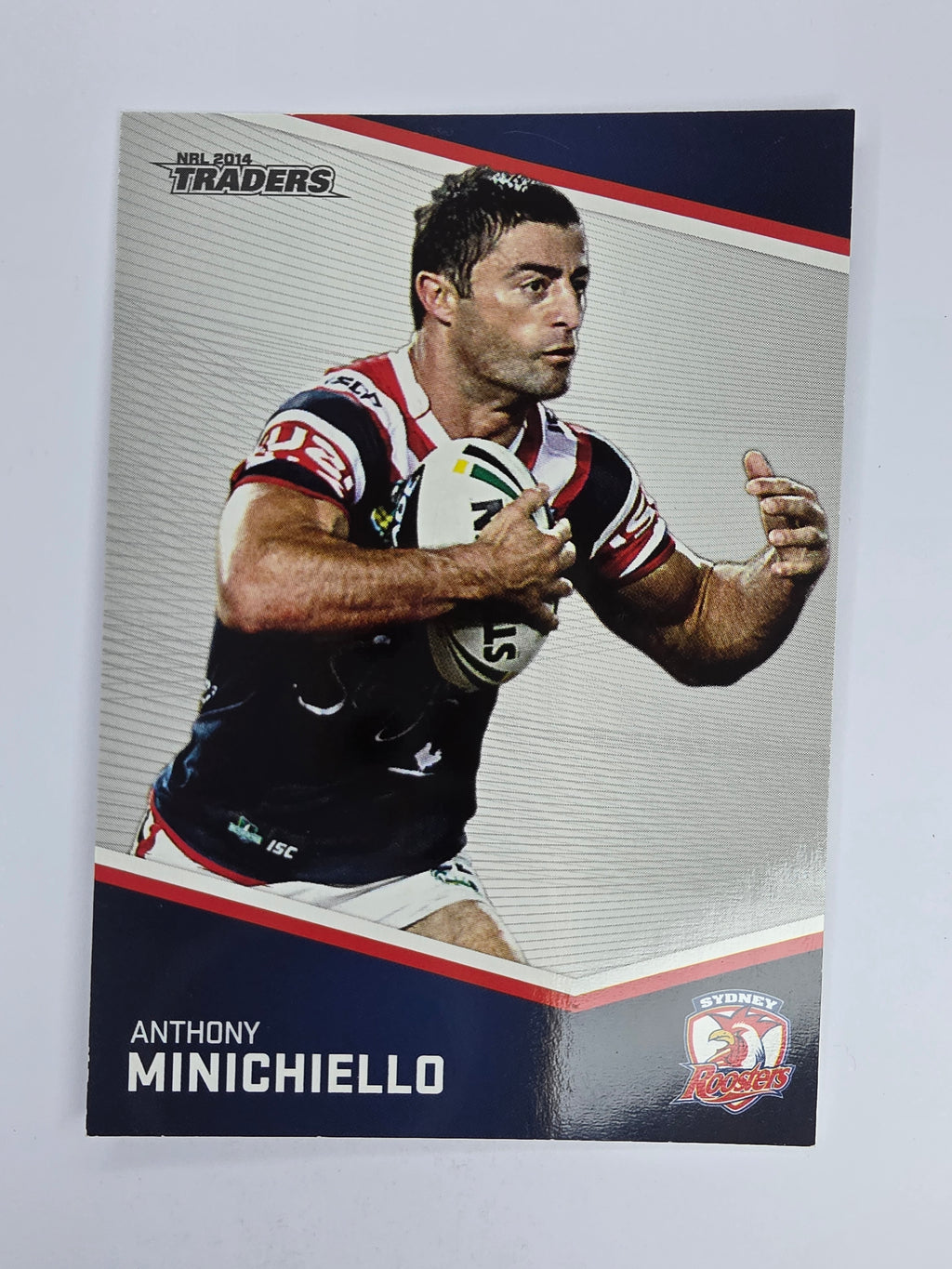 NRL 2014 Traders Base Card #144 Anthony Minichiello Sydney Roosters