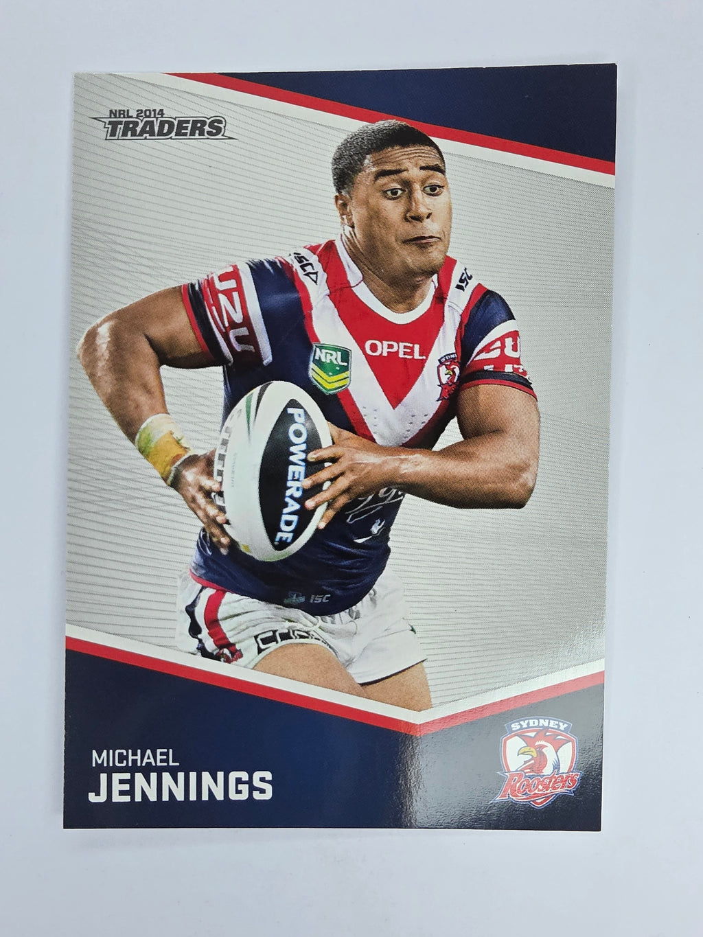 NRL 2014 Traders Base Card #147 Michael Jennings Sydney Roosters