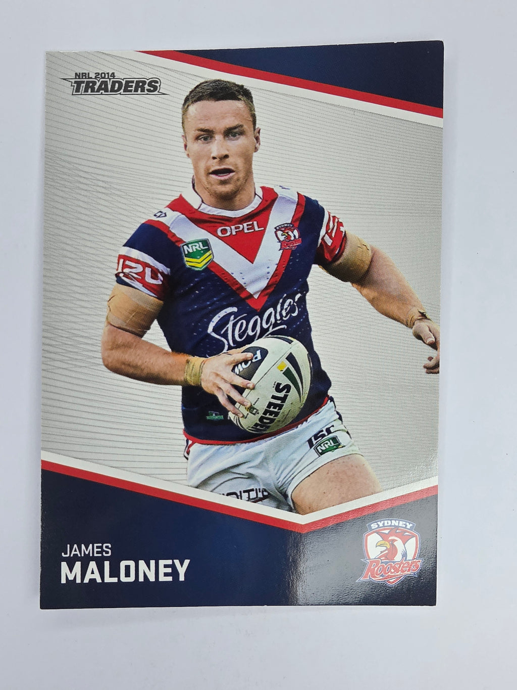 NRL 2014 Traders Base Card #148 James Maloney Sydney Roosters