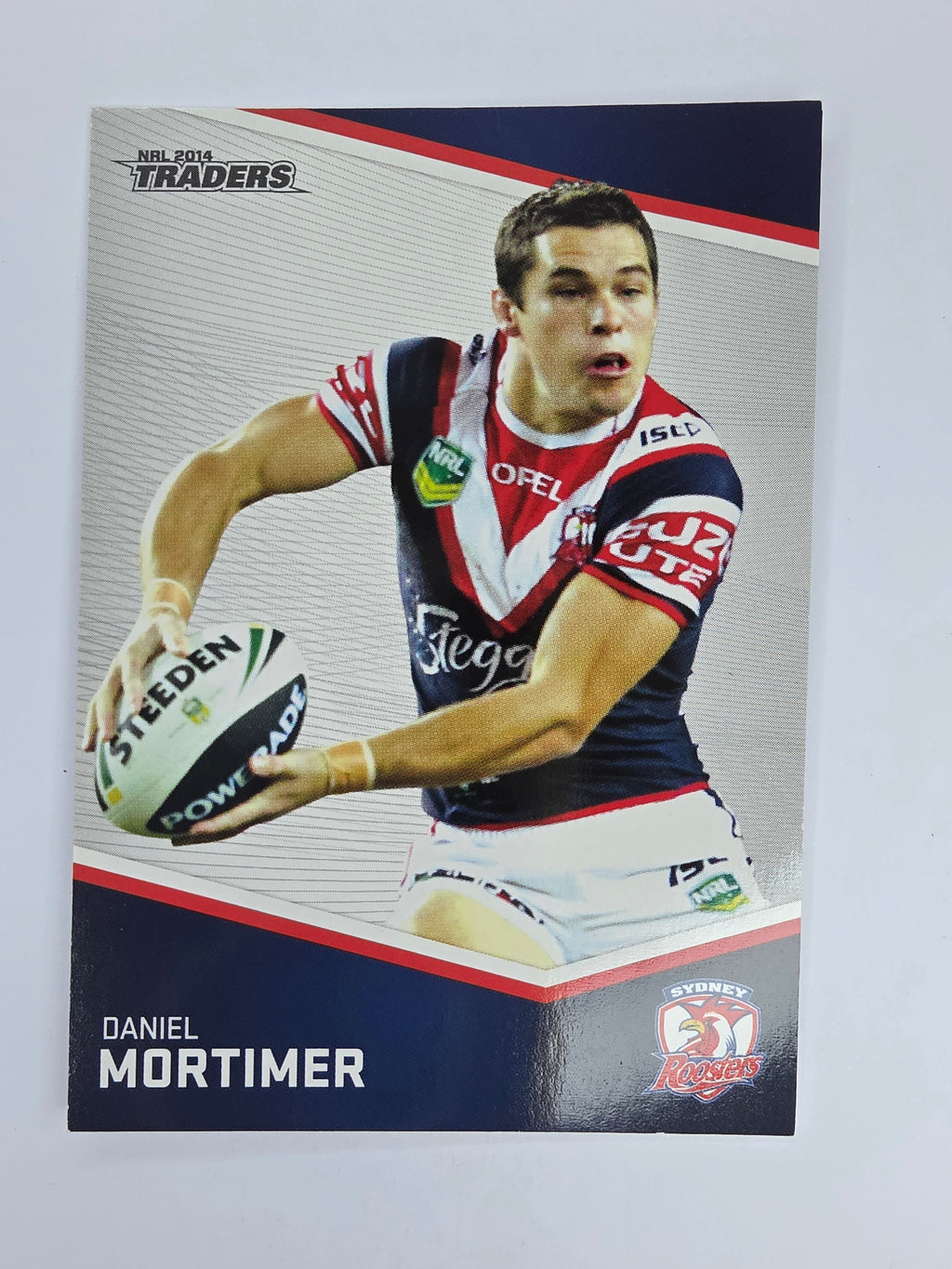 NRL 2014 Traders Base Card #150 Daniel Mortimer Sydney Roosters