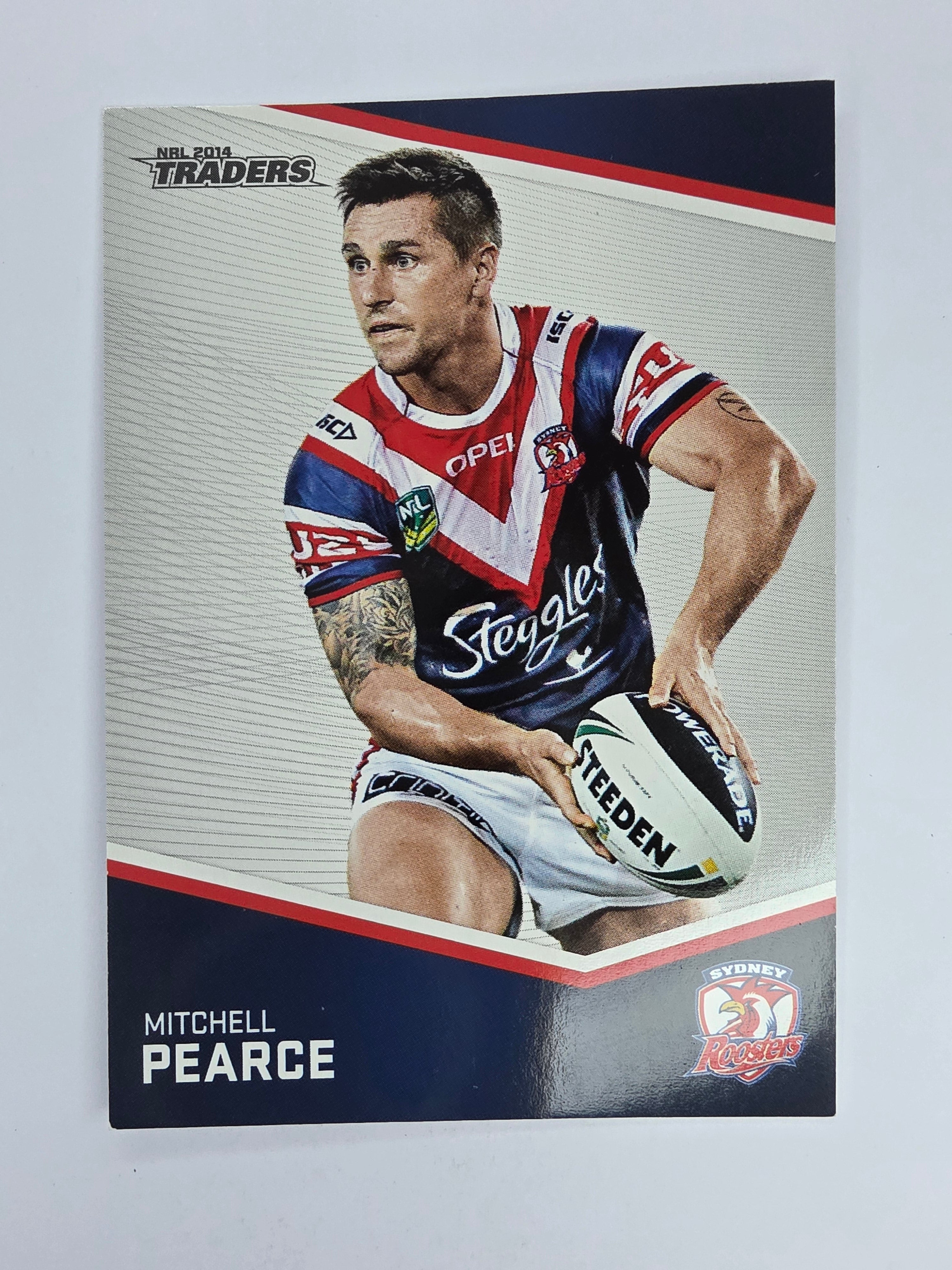 NRL 2014 Traders Base Card #151 Mitchell Pearce Sydney Roosters