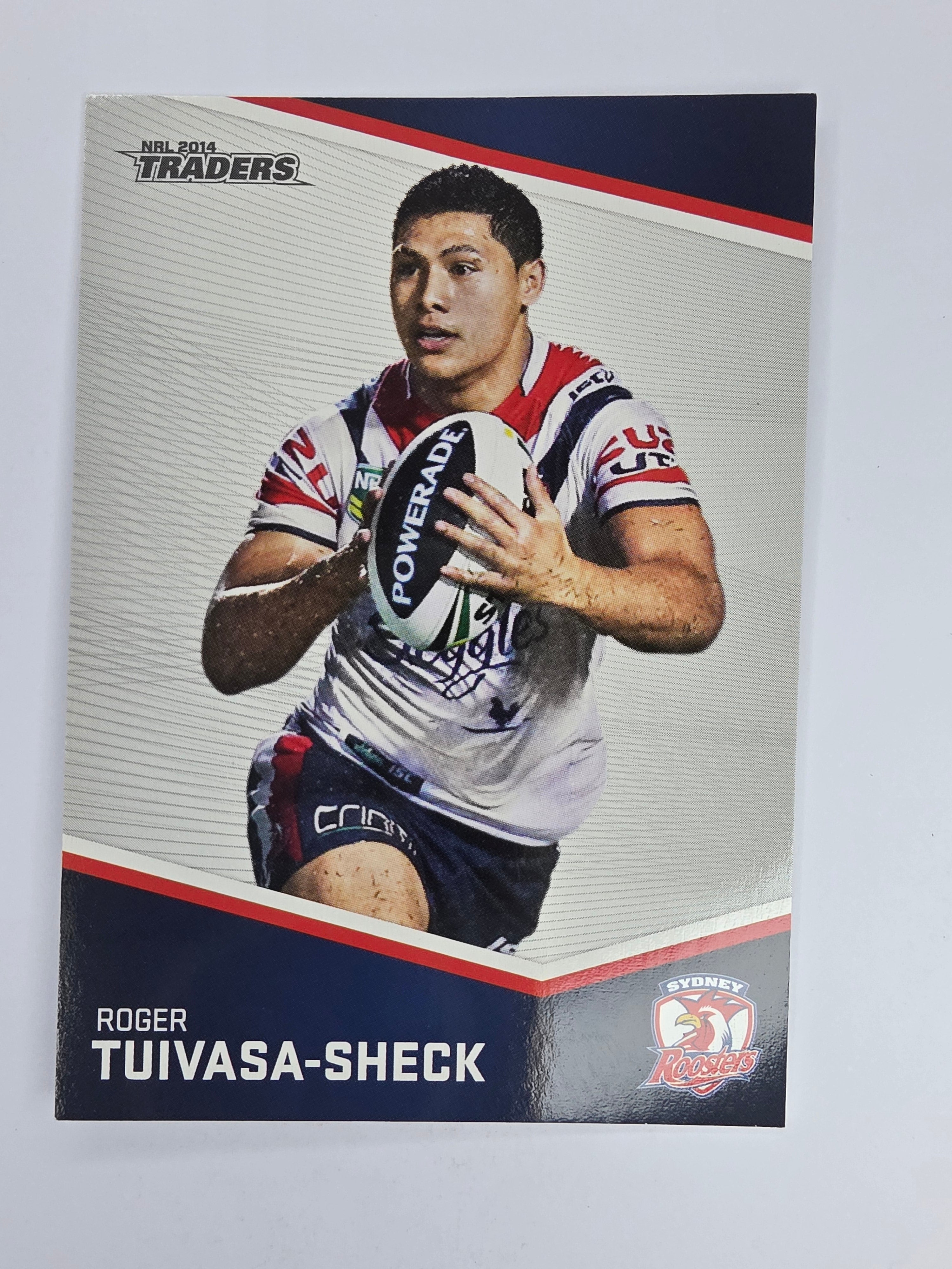 NRL 2014 Traders Base Card #152 Roger Tuivasa-Sheck Sydney Roosters