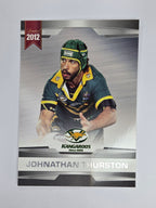 NRL 2012 Limited Edition Base Card #10 Johnathan Thurston Australia