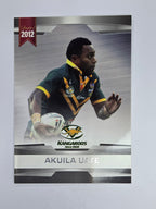 NRL 2012 Limited Edition Base Card #11 Akuila Uate Australia