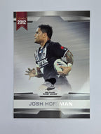 NRL 2012 Limited Edition Base Card #16 Josh Hoffman New Zealand