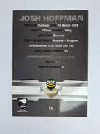 NRL 2012 Limited Edition Base Card #16 Josh Hoffman New Zealand