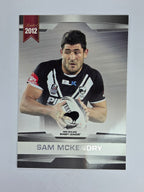 NRL 2012 Limited Edition Base Card #23 Sam McKendry New Zealand
