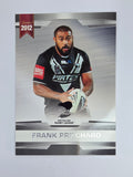 NRL 2012 Limited Edition Base Card #24 Frank Pritchard New Zealand
