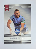 NRL 2012 Limited Edition Base Card #27 Robbie Farah State of Origin NSW