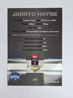 NRL 2012 Limited Edition Base Card #29 Jarryd Hayne State of Origin NSW