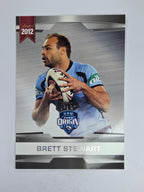 NRL 2012 Limited Edition Base Card #32 Brett Stewart State of Origin NSW