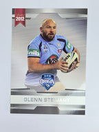 NRL 2012 Limited Edition Base Card #33 Glenn Stewart State of Origin NSW