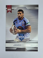 NRL 2012 Limited Edition Base Card #34 James Tamou State of Origin NSW
