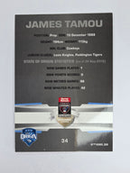 NRL 2012 Limited Edition Base Card #34 James Tamou State of Origin NSW